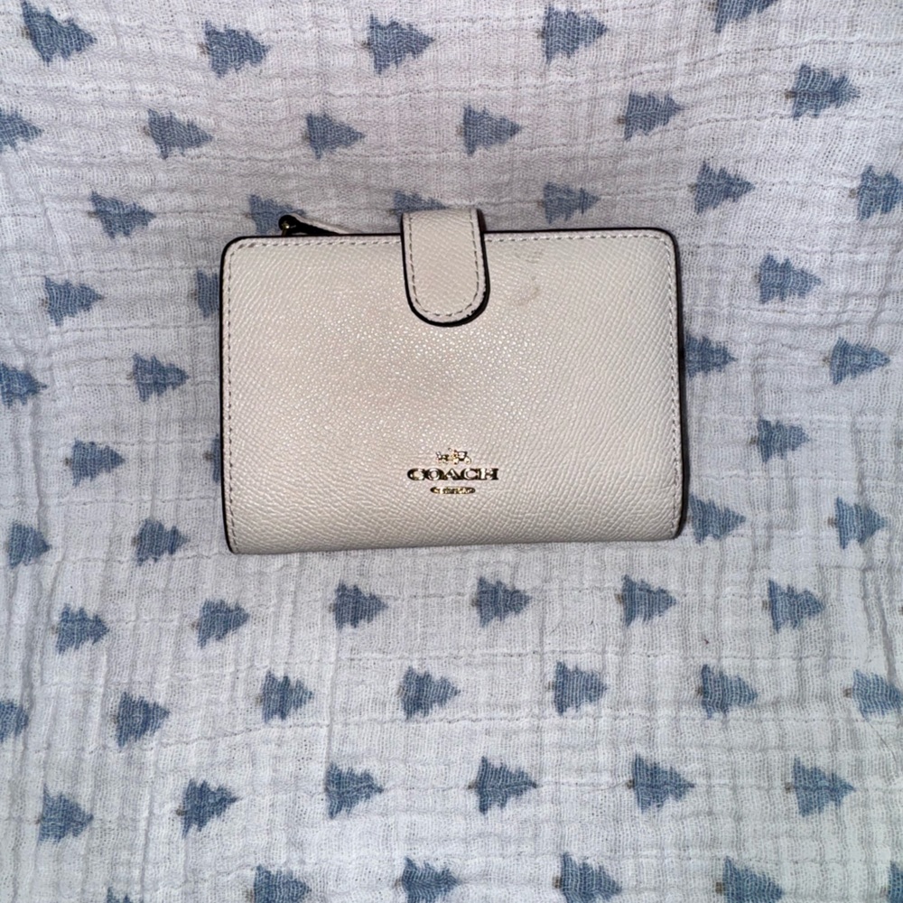 Coach Cream Wallet